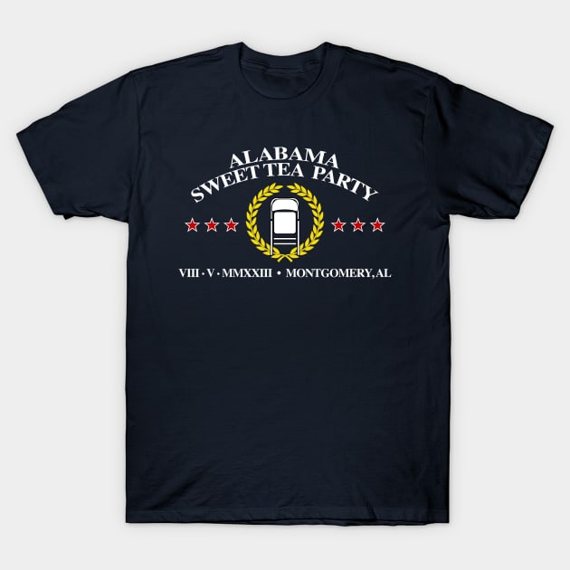 Alabama Sweet Tea Party T-Shirt by rokrjon